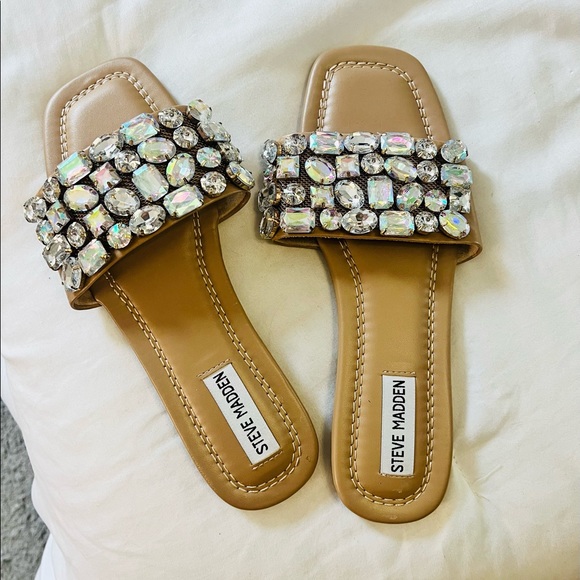 Steve Madden Shoes - Steve Madden Rhinestone Sandals